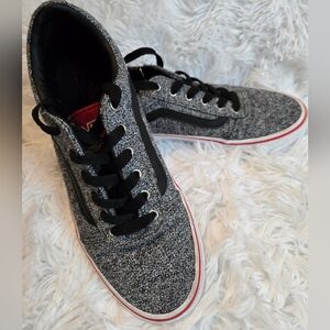 Vans Ward Black and White Sneakers